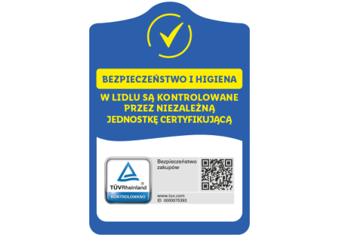 Certyfikat TUV Rheinland Bezpieczeństwo i higiena